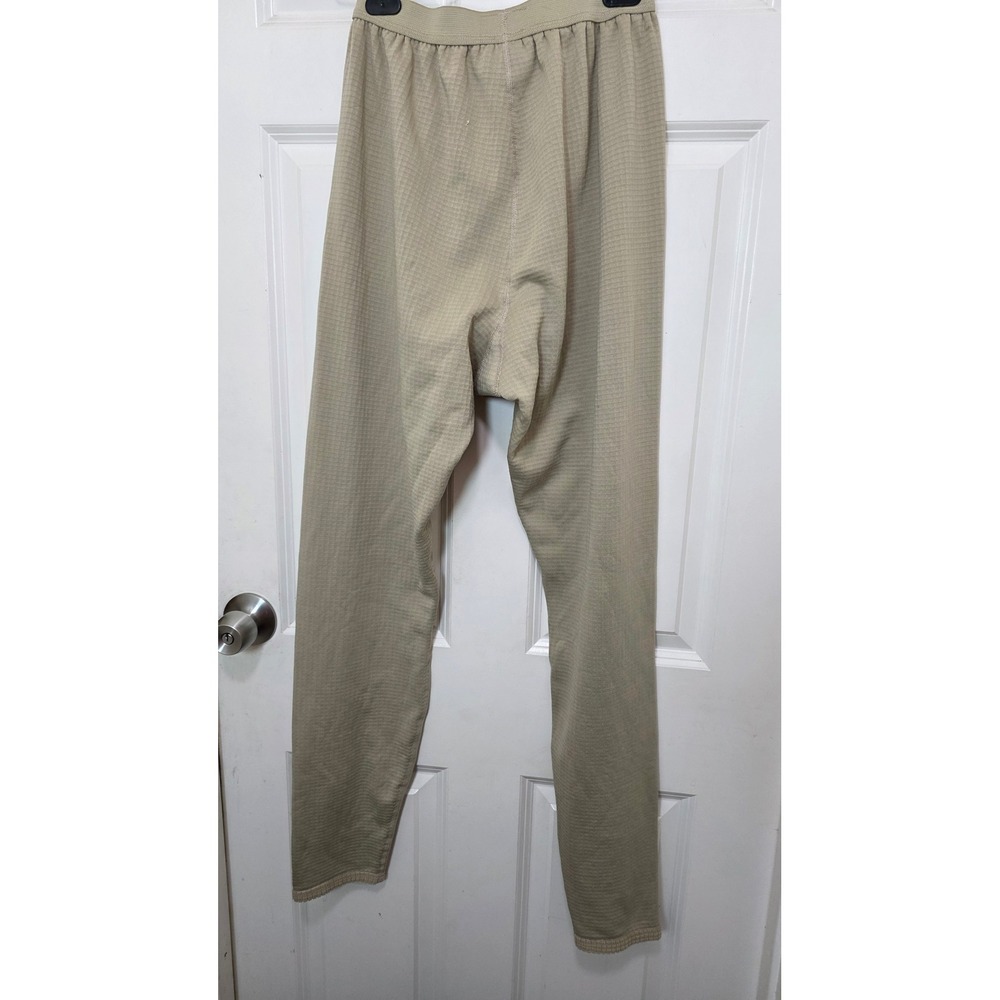 US Army ECWCS Gen III L2 Polartec Grid Fleece Thermal Pants Mens ML‎ Tan Kenyon - Picture 3 of 7